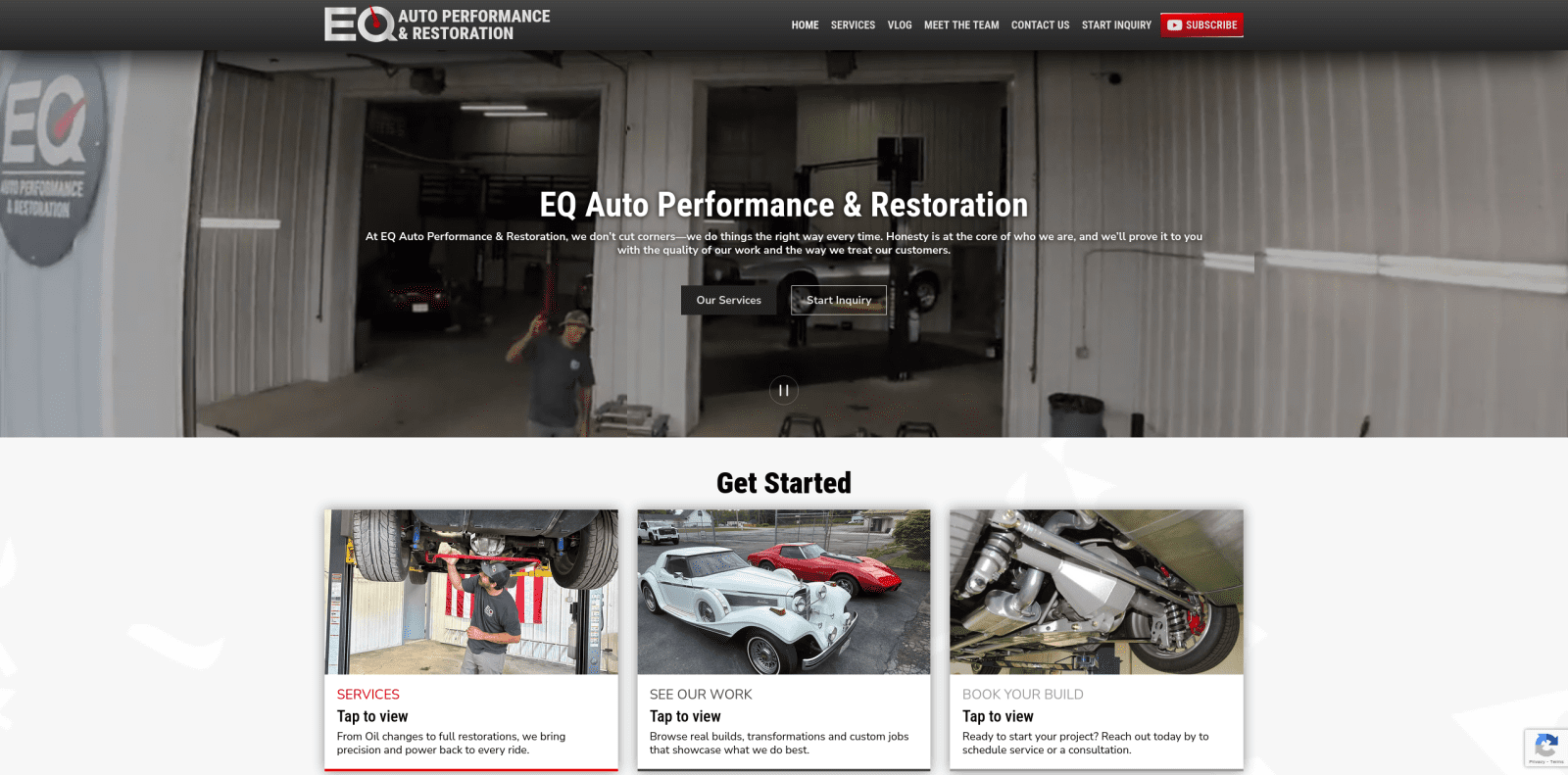 EQ Auto Performance screenshot